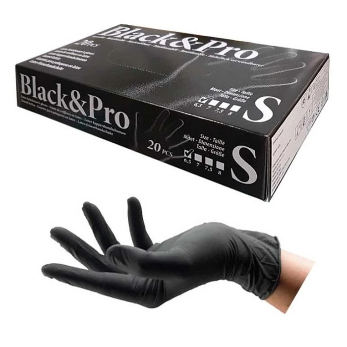 GUANTES BLACK & PRO REUTILIZABLES (20 UNIDADES)