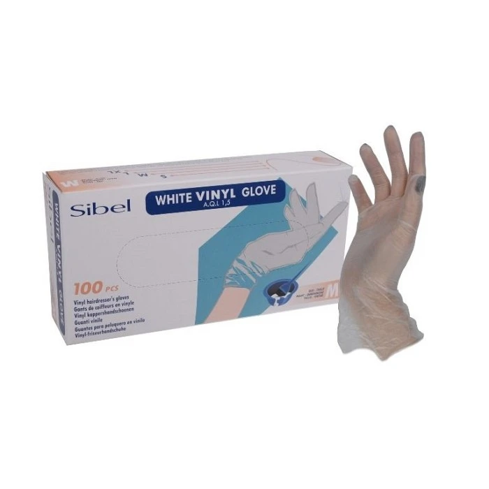 GUANTES VINILO (100 UNIDADES)
