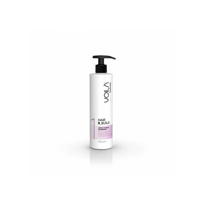 HAIR R_BUILD 1 OPEN CUTICLE SHAMPOO 475 ML.