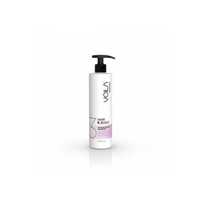 HAIR R_BUILD 3 CUTICLE SEALER SHAMPOO 475 ML.