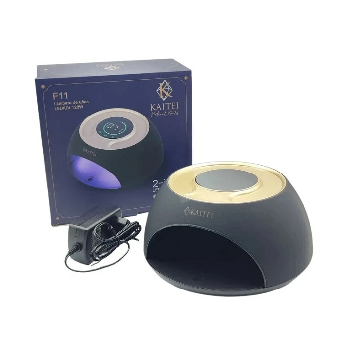 KAITEI LAMPARA DE UÑAS LED/UV F11 120W. NEGRA