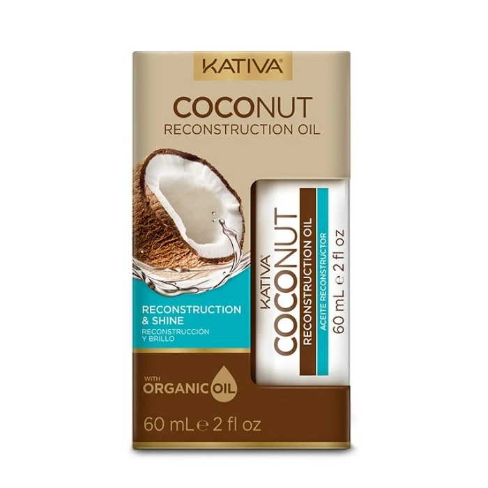 KATIVA COCONUT ACEITE DE RECONSTRUCCION 60ML.