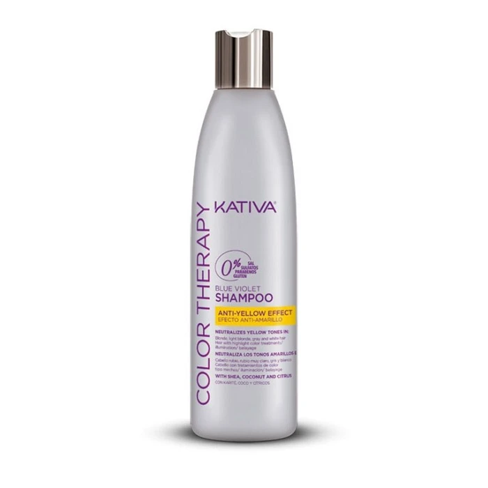 KATIVA COLOR THERAPY ANTI-ANTIAMARILLO CHAMPU 355ML.