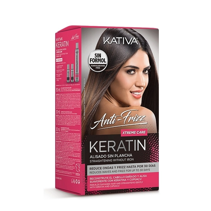 KATIVA KERATIN ALISADO SIN PLANCHA EXTREME CARE ANTIFRIZZ