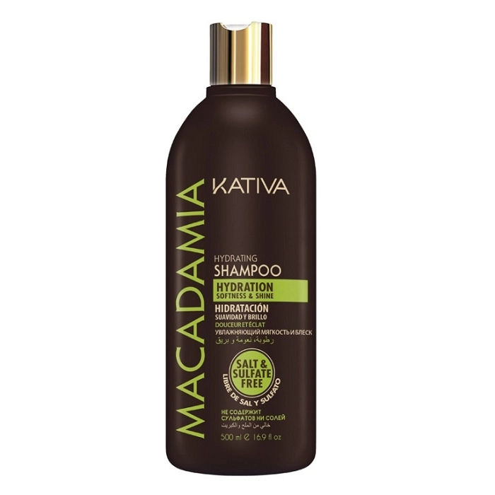 KATIVA MACADAMIA CHAMPU HIDRATANTE 500 ML