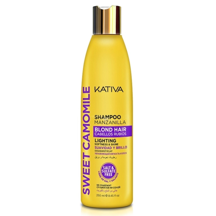 KATIVA SWEET CAMOMILE SHAMPOO MANZANILLA 250 ML KATIVA SWEET CAMOMILE SHAMPOO MANZANILLA 250 ML