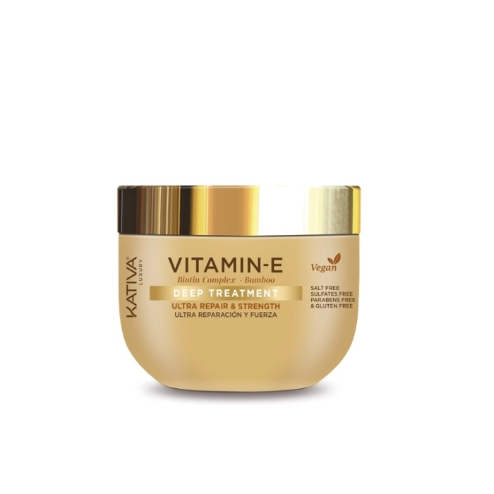 KATIVA VITAMINA E BIOTIN BAMBU MASCARILLA 355ML KATIVA VITAMINA E BIOTIN BAMBU MASCARILLA 355ML