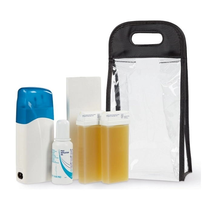 KIT DEPILACION (BOLSA TRANSPARENTE AZUL) REF7410803
