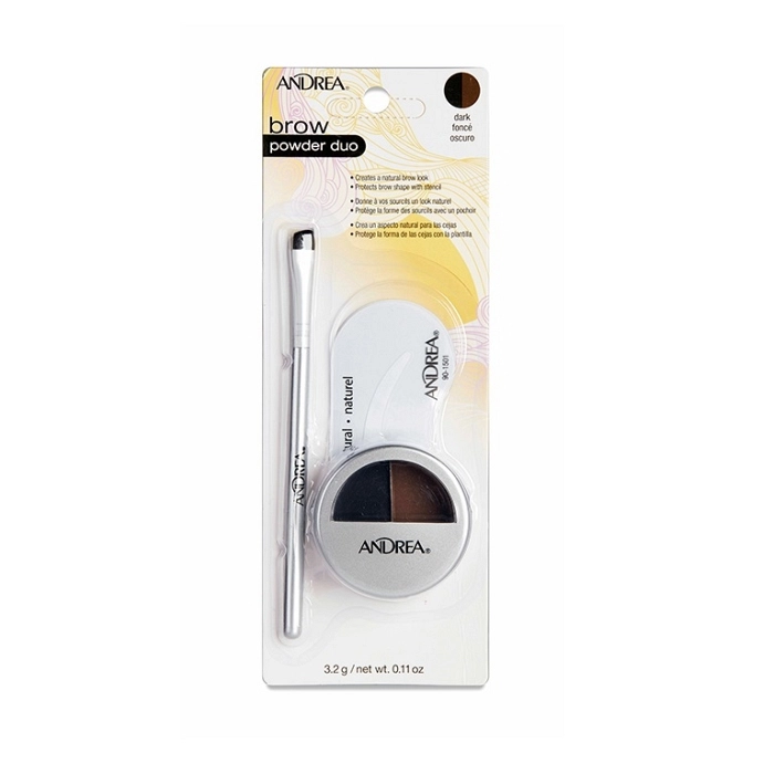 KIT DUO BROW POWDER CON PLANTILLA PARA CEJAS REF : 06288 MARRON OSCURO KIT DUO BROW POWDER CON PLANTILLA PARA CEJAS REF : 06288 MARRON OSCURO