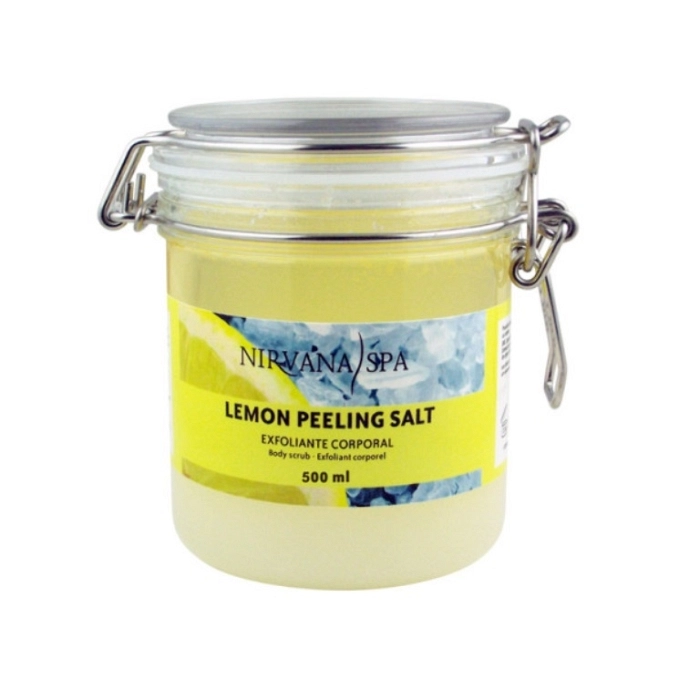 LEMON PEELING SALT 500 ML REF81118 NIRVANA SPA LEMON PEELING SALT 500 ML REF81118 NIRVANA SPA