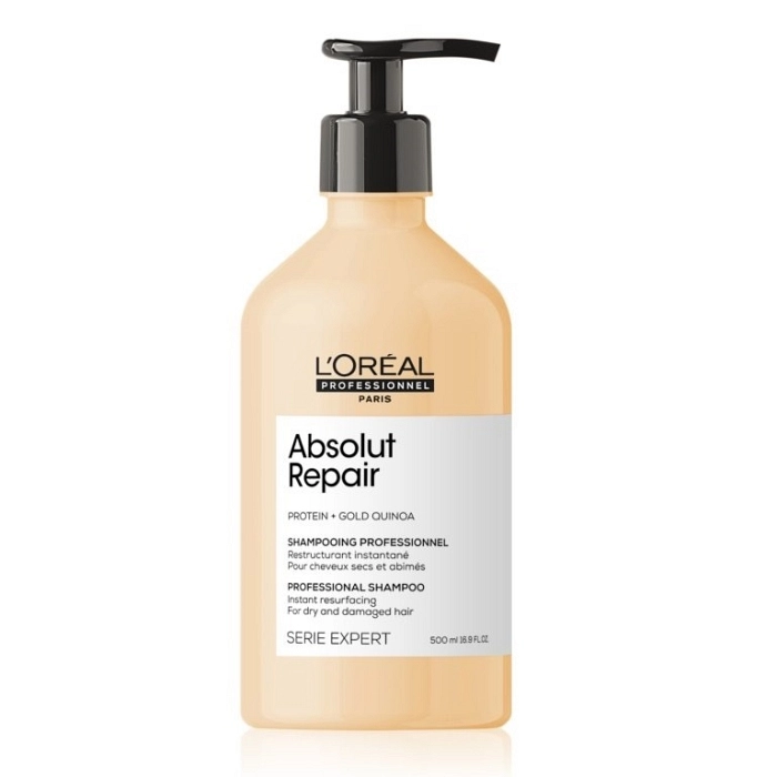 LOREAL CHAMPU ABSOLUT REPAIR GOLD 500 ML SERIE EXPERT