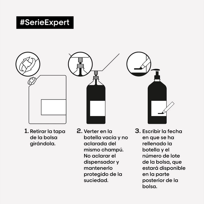 LOREAL CHAMPU ABSOLUT REPAIR GOLD RECARGA 1500 ML SERIE EXPERT