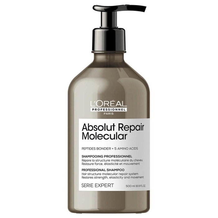 LOREAL CHAMPU ABSOLUT REPAIR MOLECULAR 500 ML SERIE EXPERT LOREAL CHAMPU ABSOLUT REPAIR MOLECULAR 500 ML SERIE EXPERT