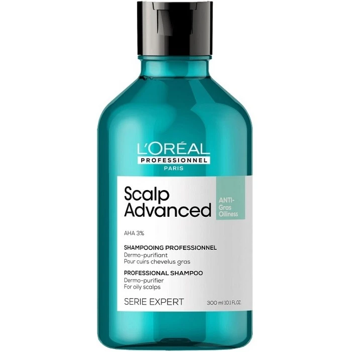 LOREAL CHAMPU SCALP ANTI GRASA 300 ML. SERIE EXPERT