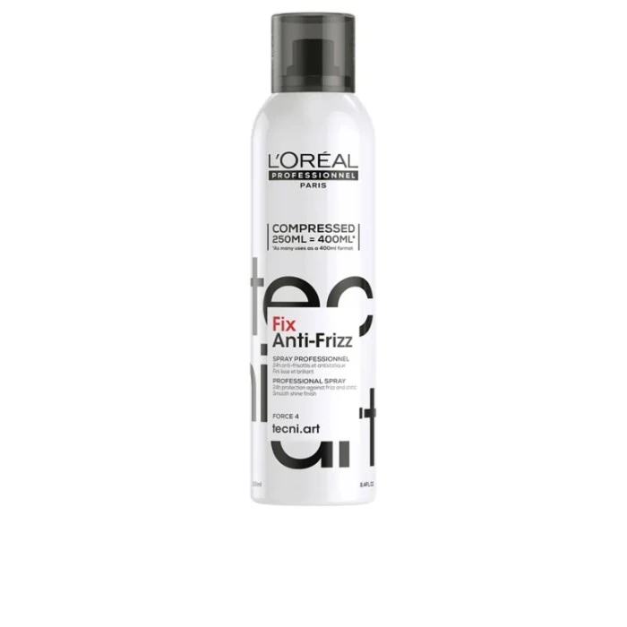 LOREAL FIX ANTI-FRIZZ SPRAY 250ML. TECNI.ART (COMPRESSED 250ML=400ML)
