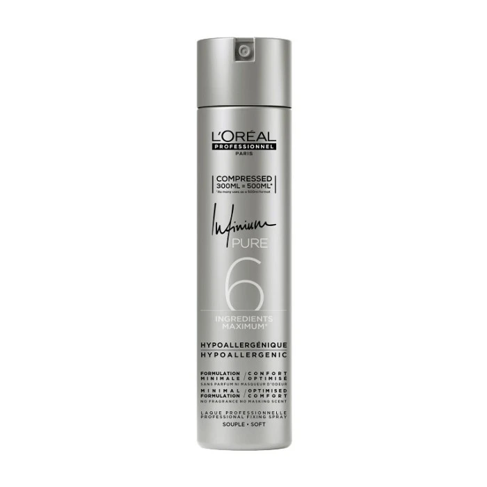 LOREAL LACA INFINIUM PURE SOFT - SUAVE 300ML. (300ML=500ML)