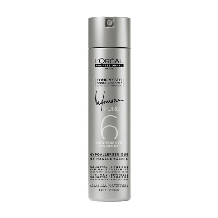 LOREAL LACA INFINIUM PURE STRONG - FUERTE 300ML (300ML=500ML)