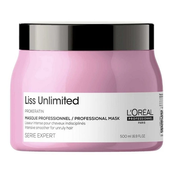 LOREAL MASCARILLA LISS UNLIMITED TARRO 500 ML. SERIE EXPERT