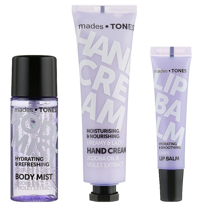 MADES DREAMY & LAZY BEAUTY BOOSTER (BODY MIST+HAND CREAM+LIP BALM)
