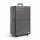 MALETA BEAUTY TROLLEY STRASS DOS NIVELES DE ALMACENAMIENTO REF P000722