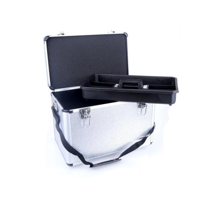 MALETA VANITY STRASS PLATEADA REF : 6600458