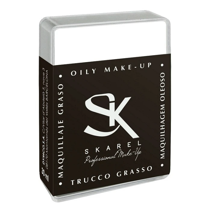 MAQUILLAJE GRASO 25 ML. TEXTURA BRILLANTE PARA CARA Y CUERPO