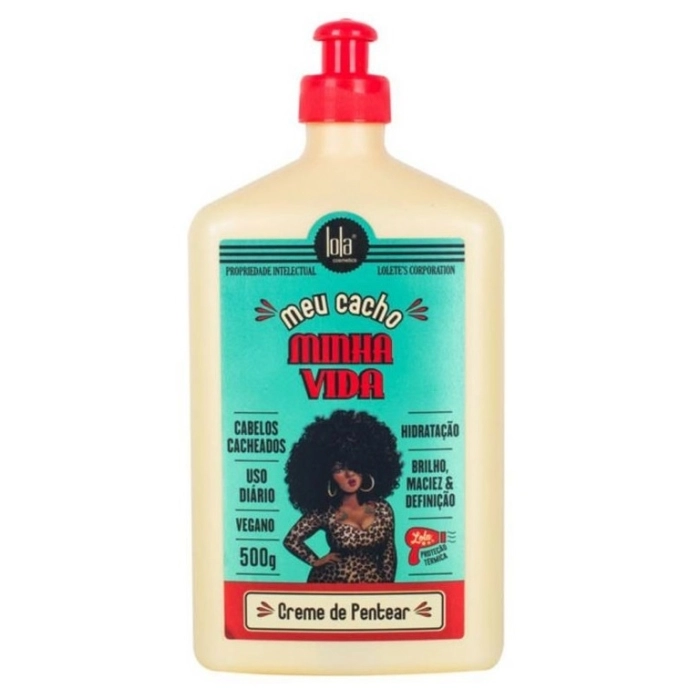 MEU CACHO MINHA VIDA CREME DE PENTEAR (MEMORIZADOR DE CACHOS) 500G MEU CACHO MINHA VIDA CREME DE PENTEAR (MEMORIZADOR DE CACHOS) 500G