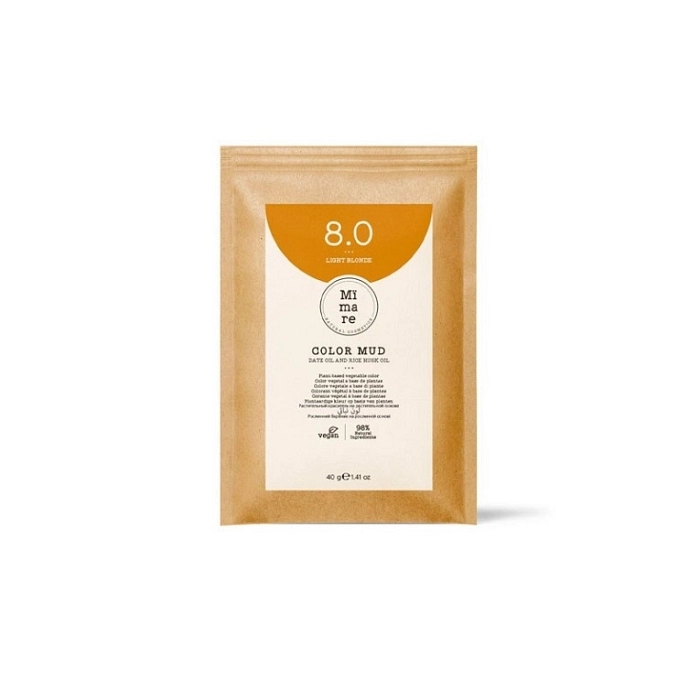 MIMARE COLORACION EN BARRO 40GR 80 LIGHT BLONDE