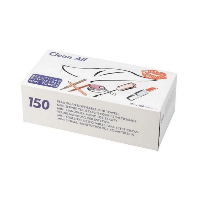 MINI TOALLITAS DESECHABLES (150 PAÑUELOS) REF4421562 CLEAN ALL