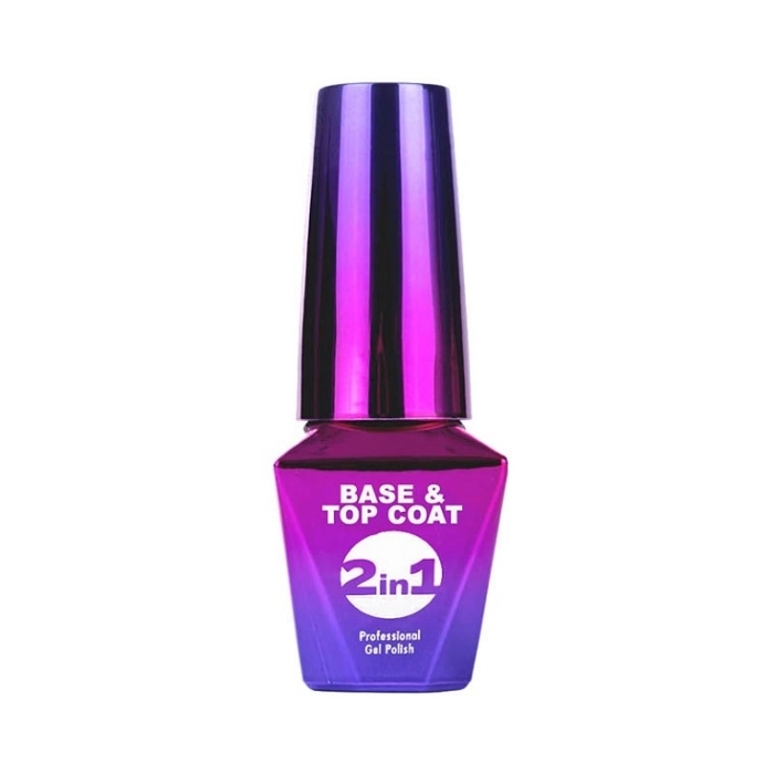 MOLLYLAC BASE & TOP COAT 2 EN 1 10ML