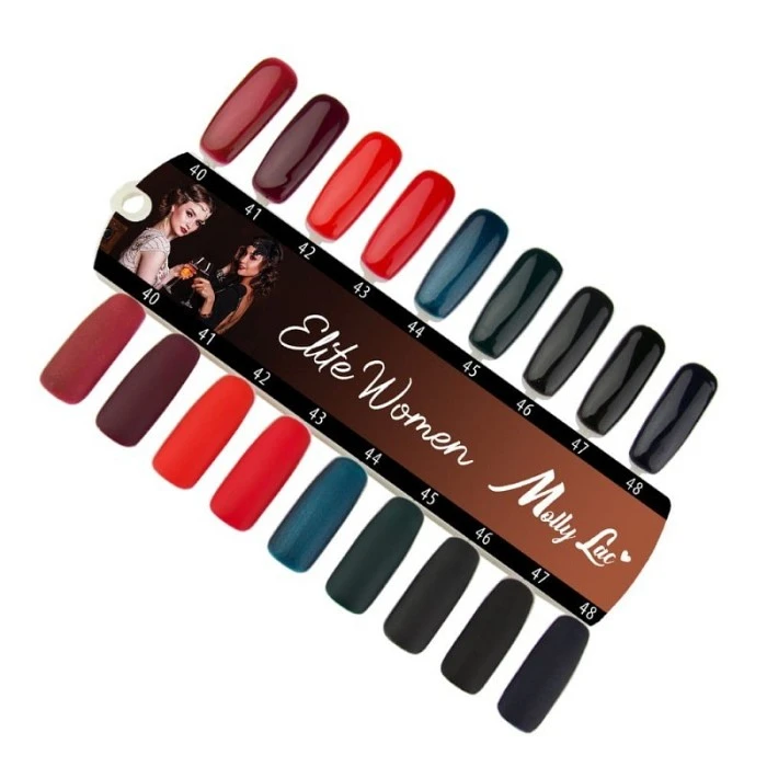 MOLLYLAC ESMALTE SEMIPERMANENTE ELITE WOMEN 10 ML.