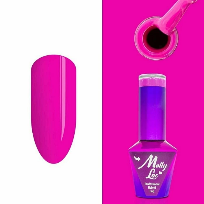MOLLYLAC ESMALTE SEMIPERMANENTE FLAMINGO 10 ML.