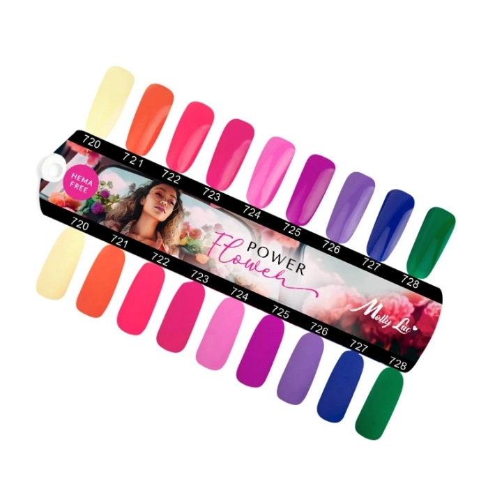 MOLLYLAC ESMALTE SEMIPERMANENTE FLOWER POWER 8G