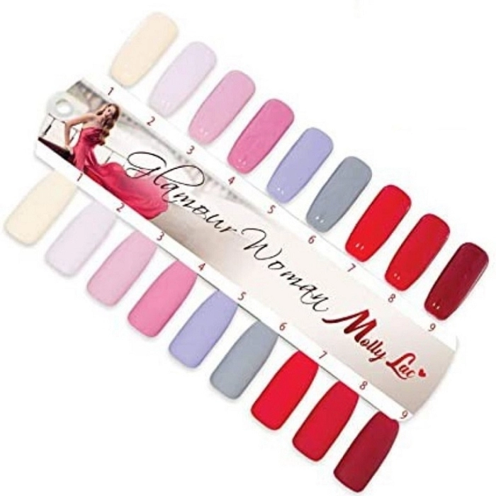 MOLLYLAC ESMALTE SEMIPERMANENTE GLAMOUR WOMAN 10 ML