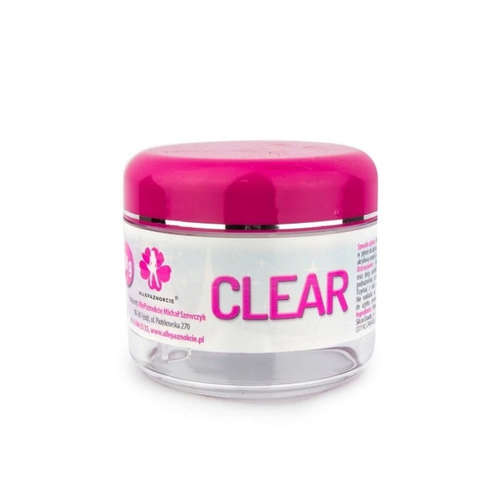 MOLLYLAC POLVO ACRILICO CLEAR 30GR