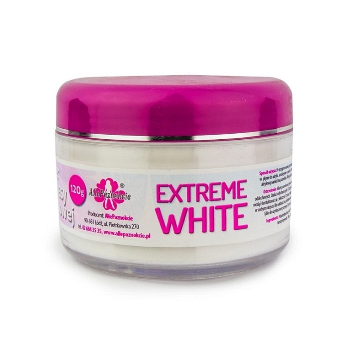 MOLLYLAC POLVO ACRILICO EXTREME WHITE 120GR