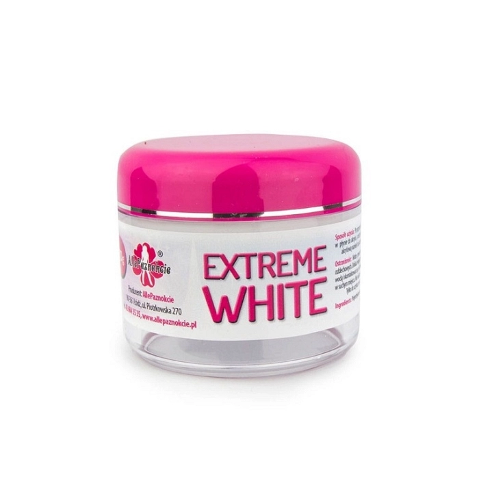 MOLLYLAC POLVO ACRILICO EXTREME WHITE 30GR