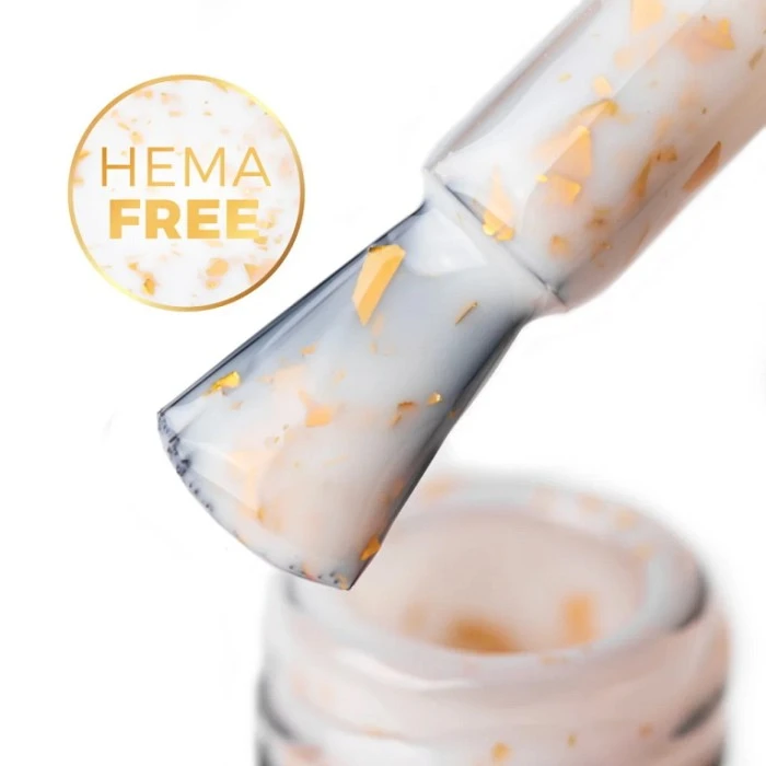 MOLLYLAC RUBBER BASE FLAKES HEMA FREE 10G. MILK GOLD