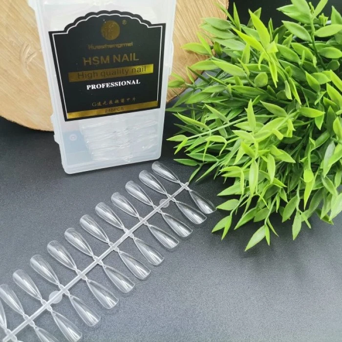 MOLLYLAC TIPS COFFIN STILETTO 240 U. TRANSPARENTE