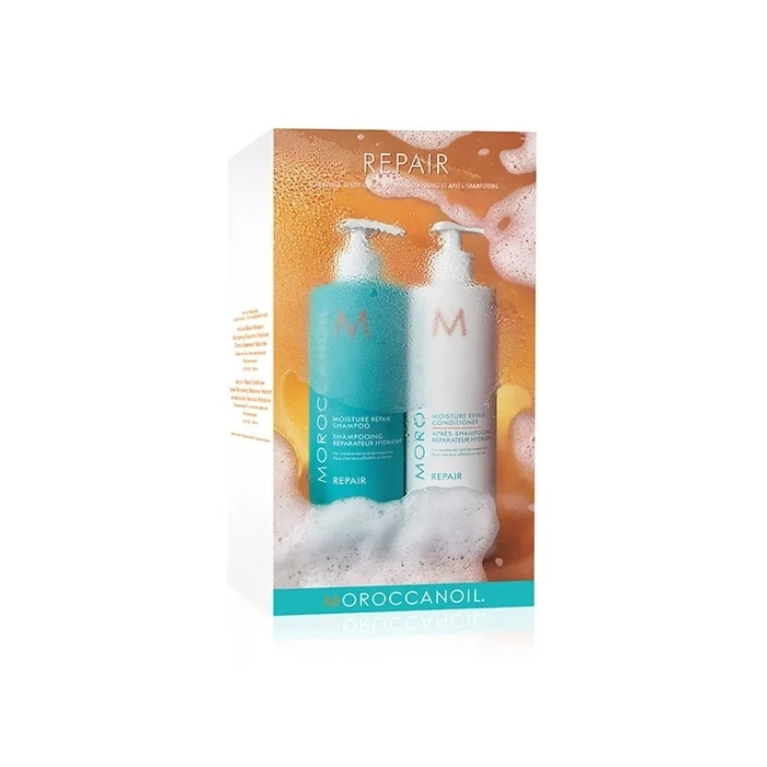 MOROCCANOIL BOX REPAIR DUO 500 ML (CHAMPU + ACONDICIONADOR) MOROCCANOIL BOX REPAIR DUO 500 ML (CHAMPU + ACONDICIONADOR)