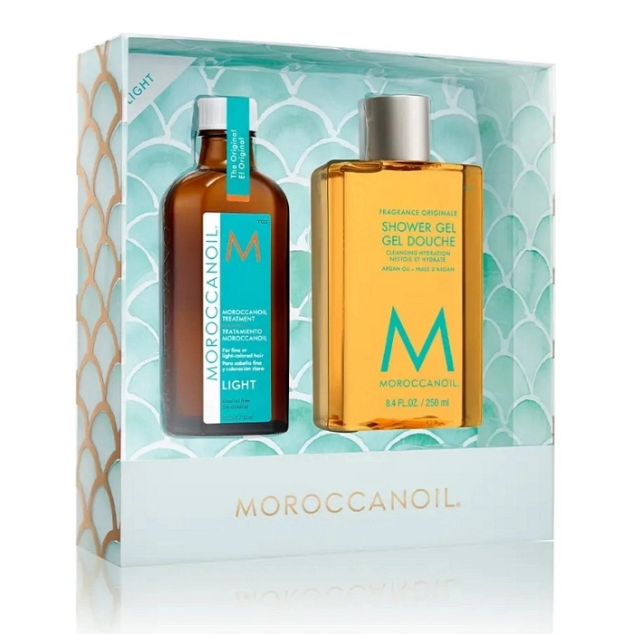 MOROCCANOIL PACK TRATAMIENTO LIGHT 100 ML + SHOWER GEL 250 ML¡DE REGALO!