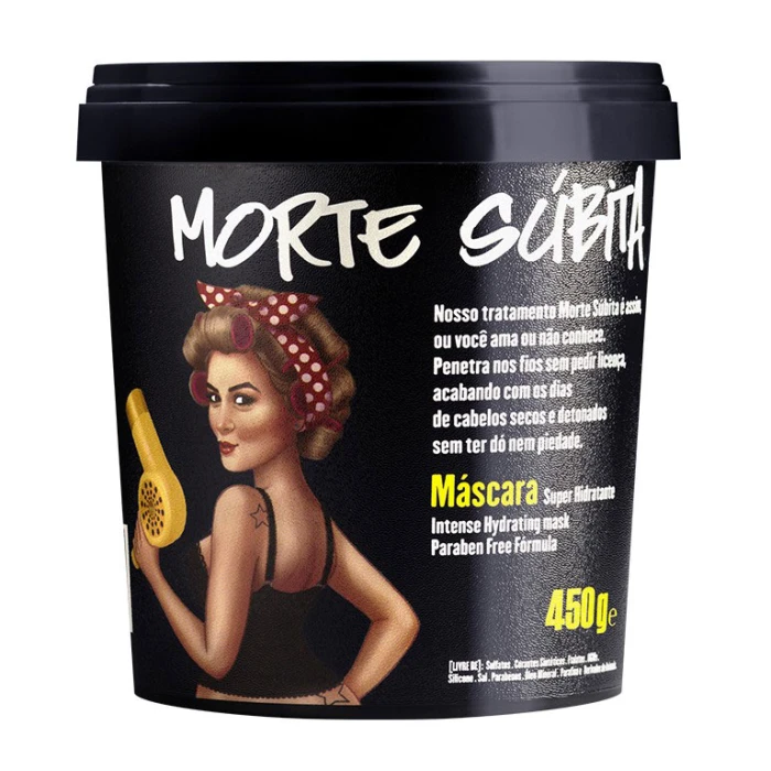 MORTE SUBITA MASCARA SUPER HIDRATANTE 450 G.