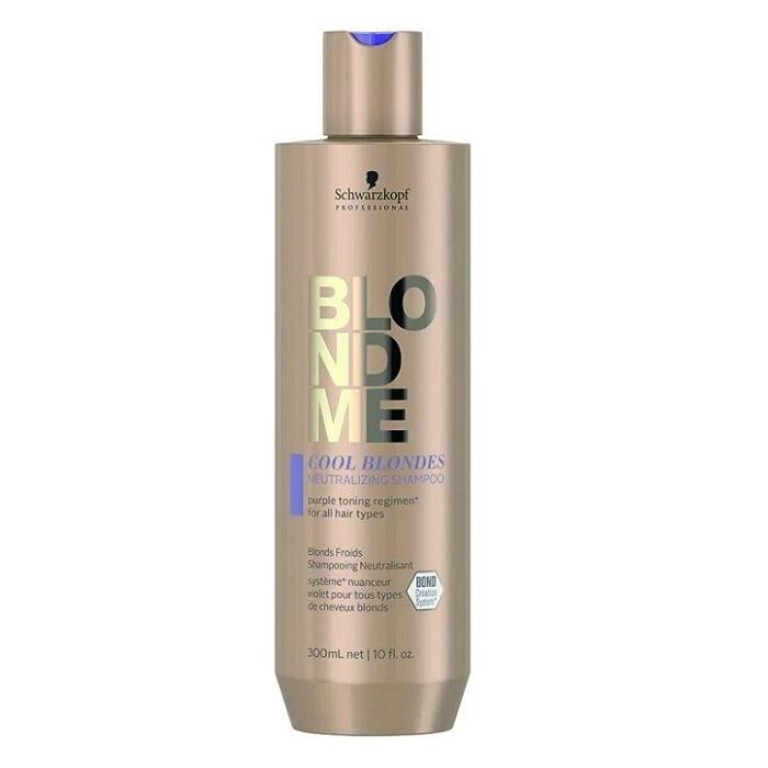 NEUTRALIZING SHAMPOO COOL BLONDES 300 ML BLONDME SWARZKOPF NEUTRALIZING SHAMPOO COOL BLONDES 300 ML BLONDME SWARZKOPF