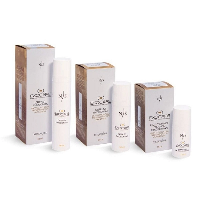 NIRVANA SPA PACK EXOSOMAS CREMA, SERUM Y CONTORNO DE OJOS NIRVANA SPA PACK EXOSOMAS CREMA, SERUM Y CONTORNO DE OJOS