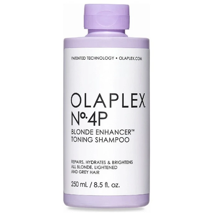 OLAPLEX Nº 4P BLONDE ENHANCER TONING SHAMPOO 250 ML.