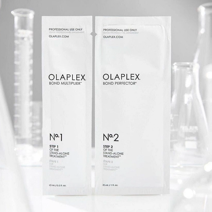 OLAPLEX TRATAMIENTO MONODOSIS Nº1 15 ML + Nº2 30 ML