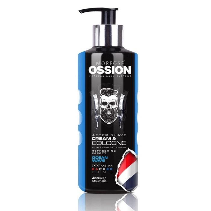 OSSION AFTER SHAVE CREAM COLOGNE OCEAN WAVE 400 ML OSSION AFTER SHAVE CREAM COLOGNE OCEAN WAVE 400 ML