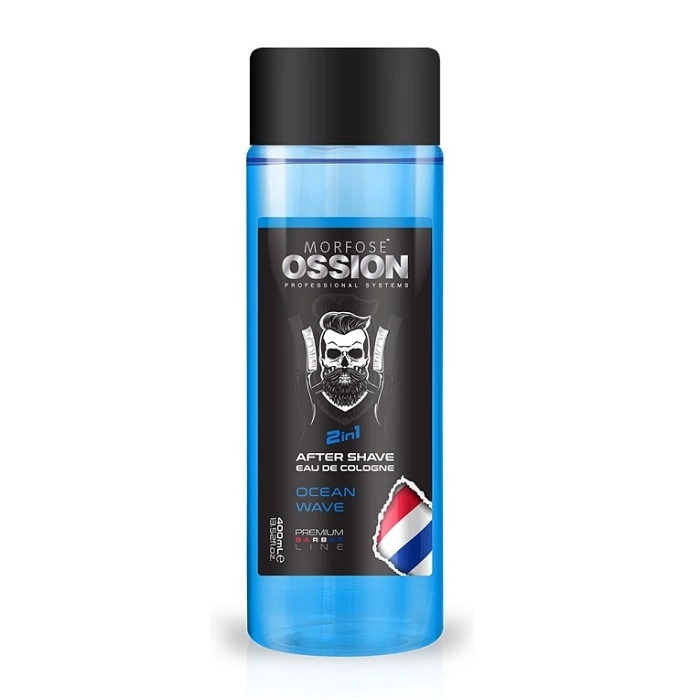 OSSION AFTER SHAVE EAU DE COLOGNE 400 ML OCEAN WAVE