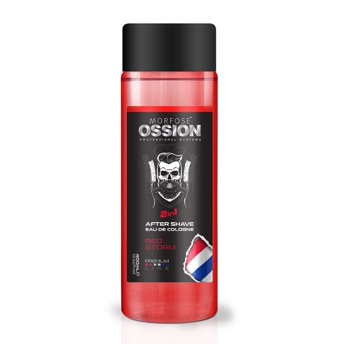 OSSION AFTER SHAVE EAU DE COLOGNE 400 ML RED STORM