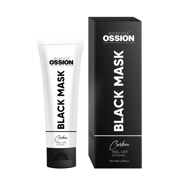 OSSION BLACK MASK CARBON PEEL-OFF DETOXIFYING 125ML.